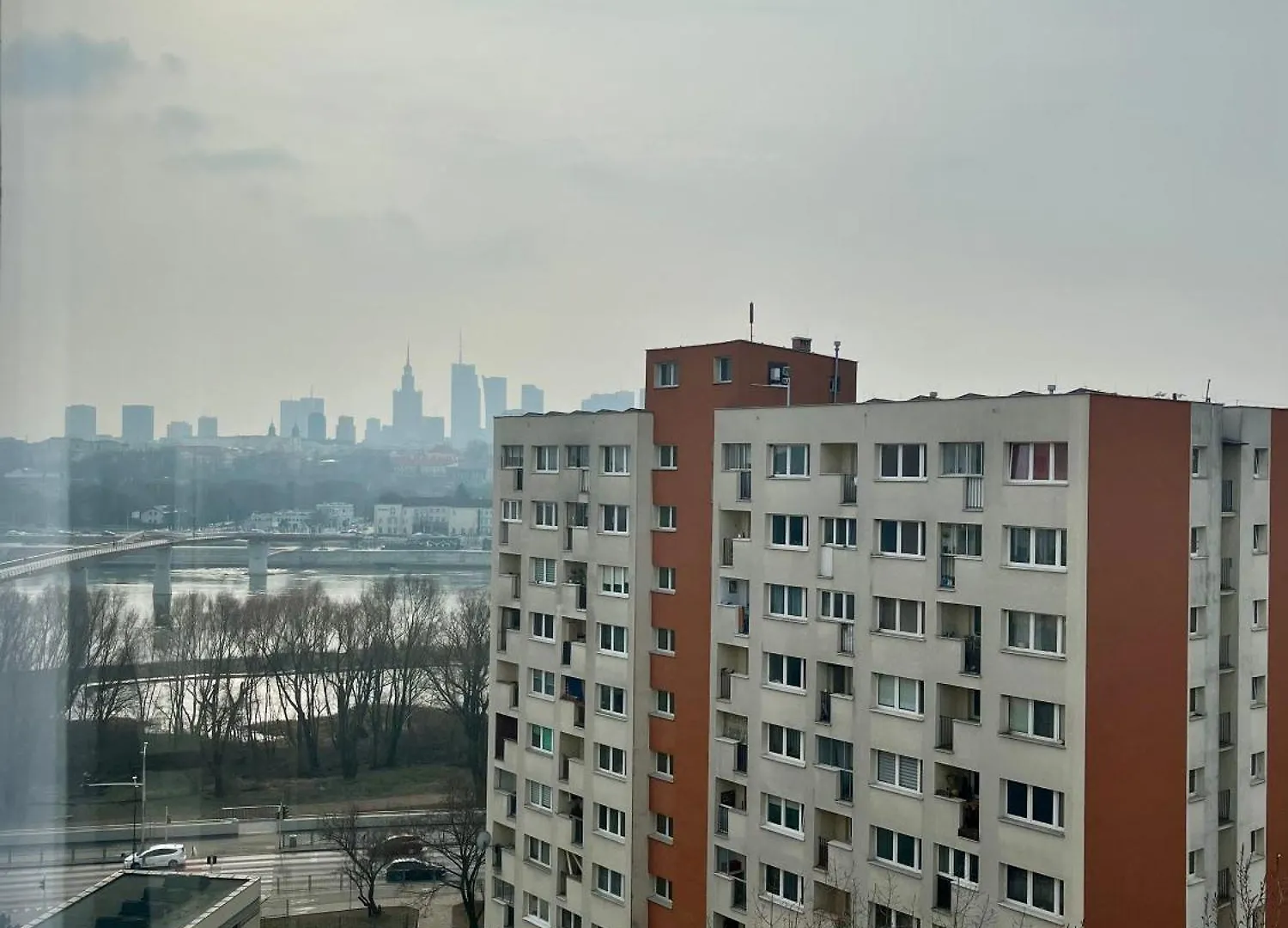 Stara Praga City River View Warsaw Poland